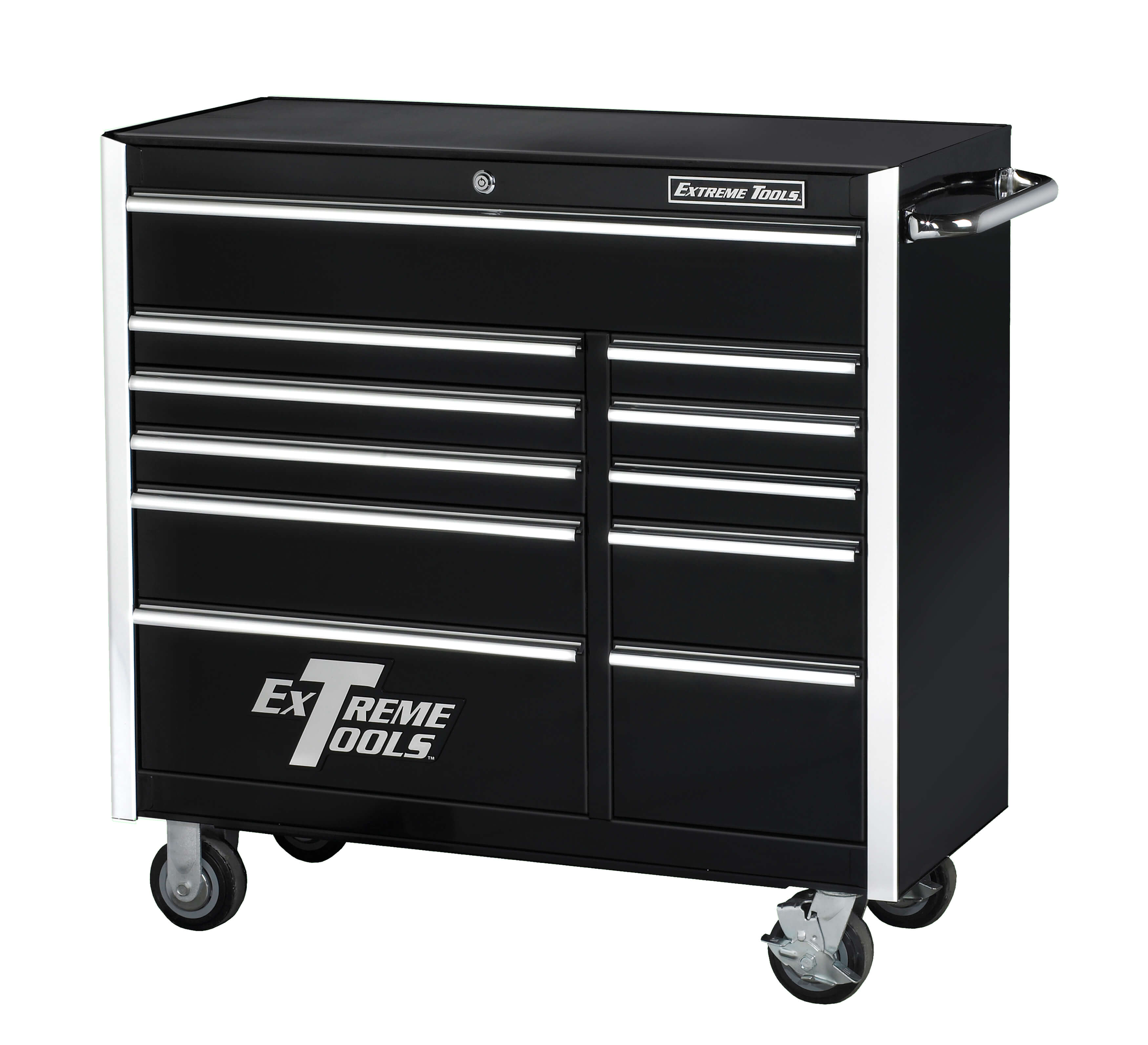Extreme Tools® 41" 11 Drawer Standard Roller Cabinet