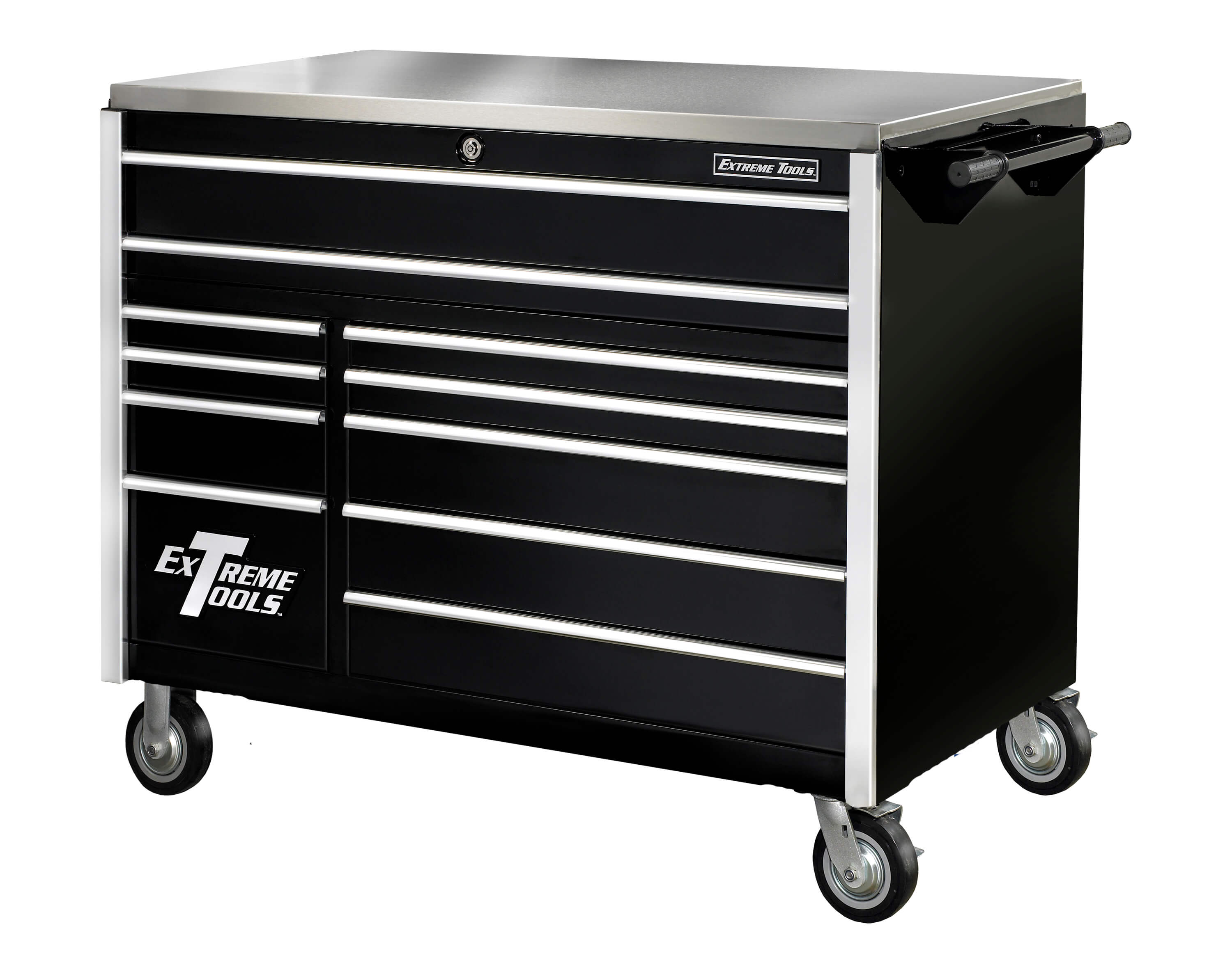 Extreme Tools® 55” 11 Drawer Professional Roller Cabinet