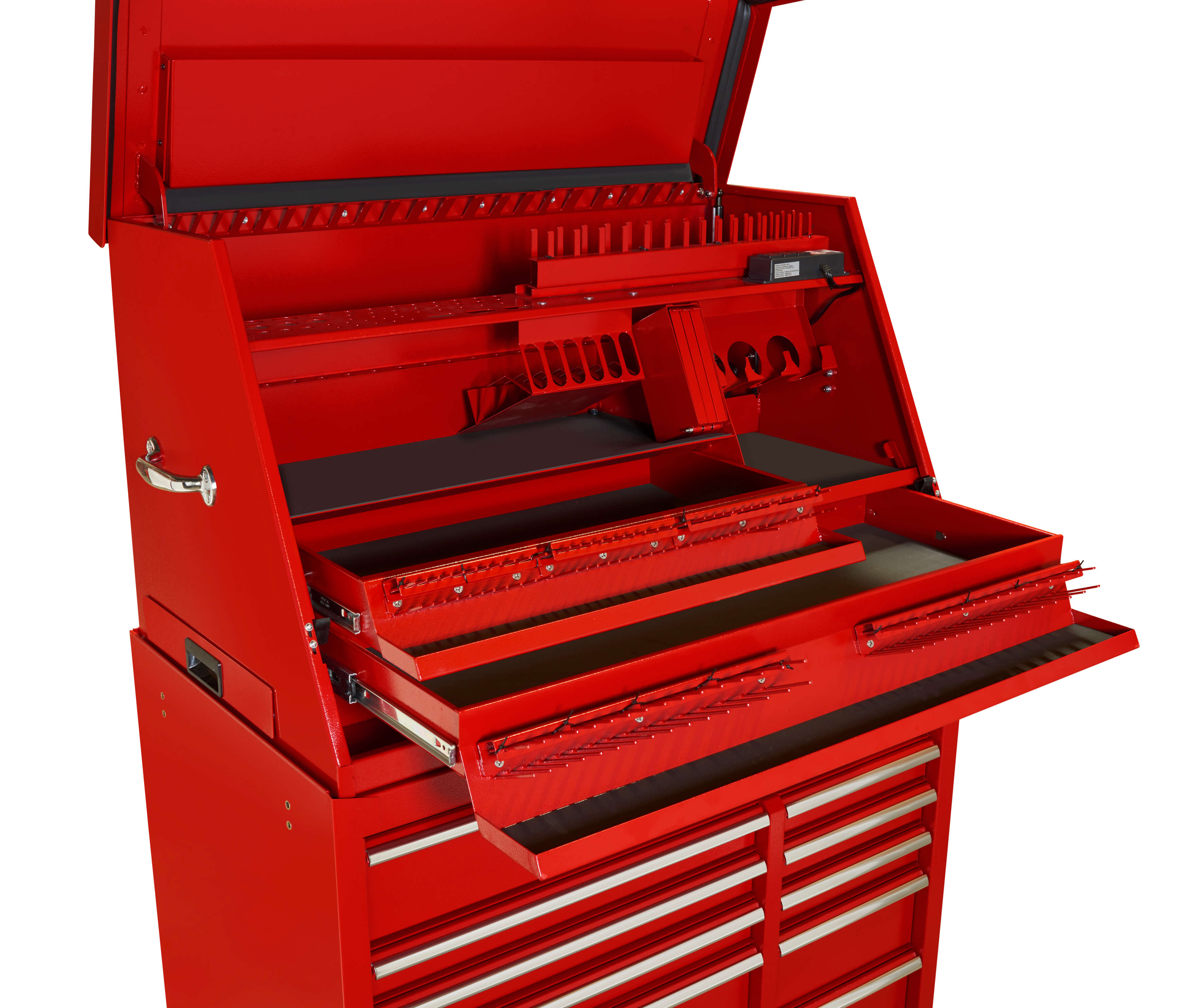 Extreme Tools® 41" Deluxe Extreme Portable Workstation®/11 Drawer 24" Deep Roller Cabinet Combo