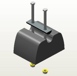 (image for) Guide Block Re-Placement Kit for John Deere 8000T