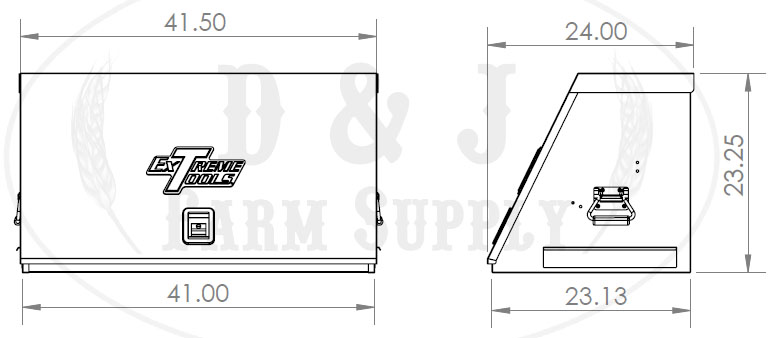 Extreme Tools ® 41 inch Deluxe Extreme Portable Workstation