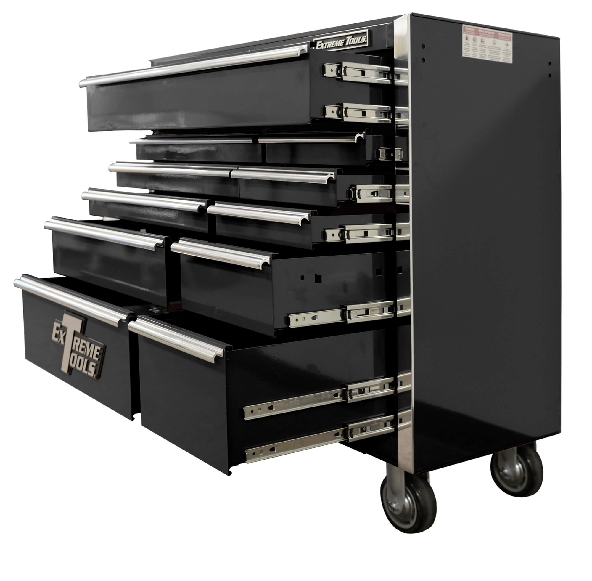 Extreme Tools® 41" 11 Drawer Standard Roller Cabinet