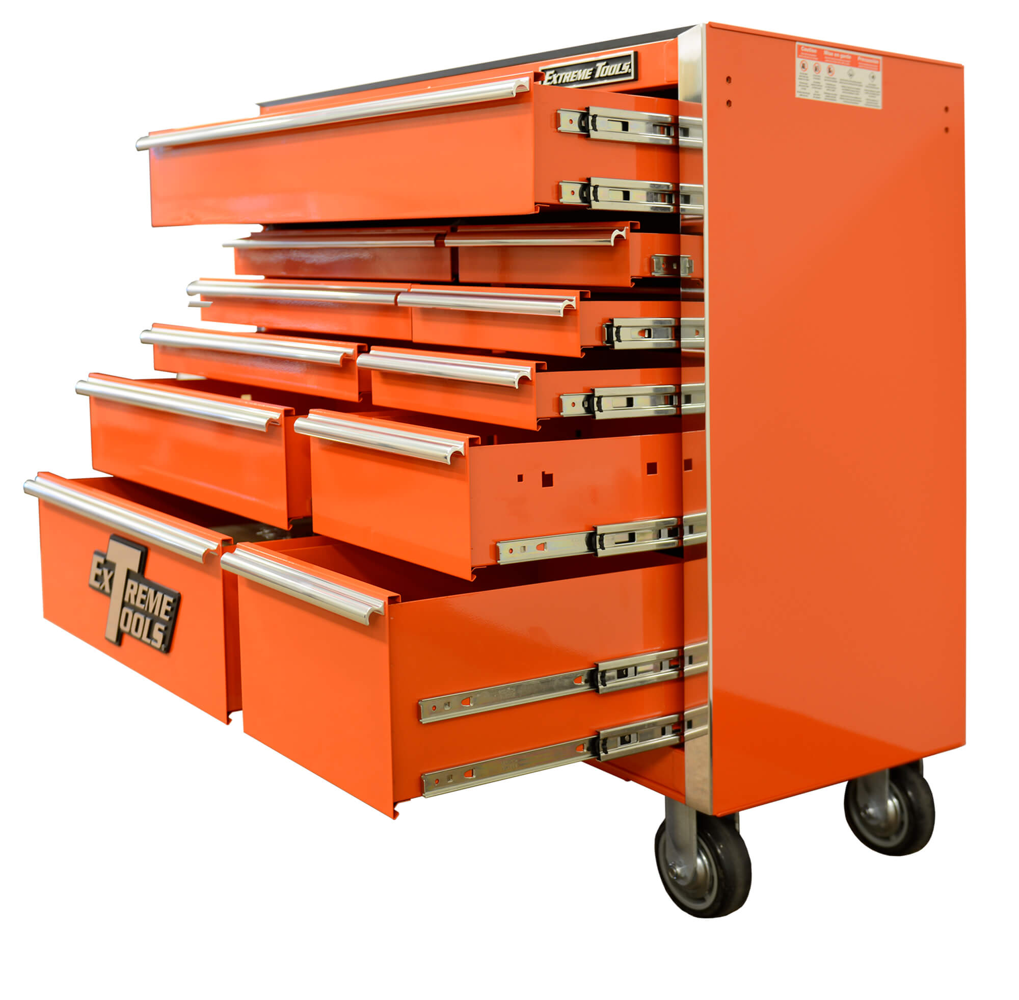 Extreme Tools® 41" 11 Drawer Standard Roller Cabinet