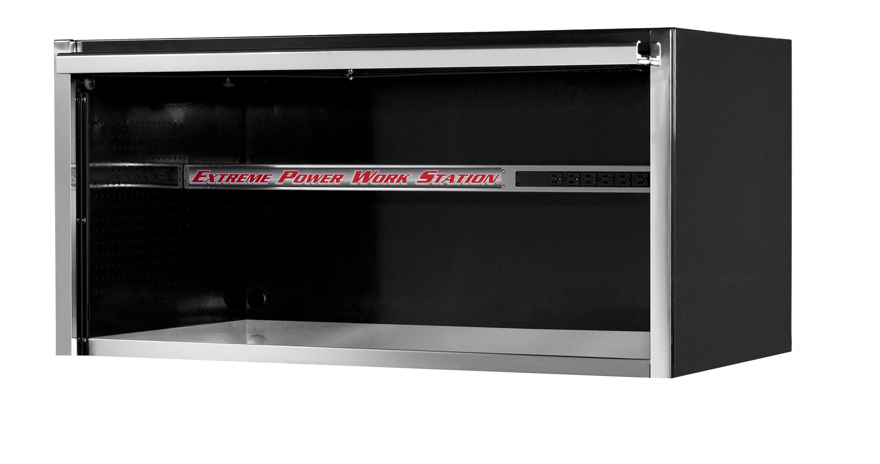 (image for) Extreme Tools® 55” Professional Power Workstation Hutch - Click Image to Close