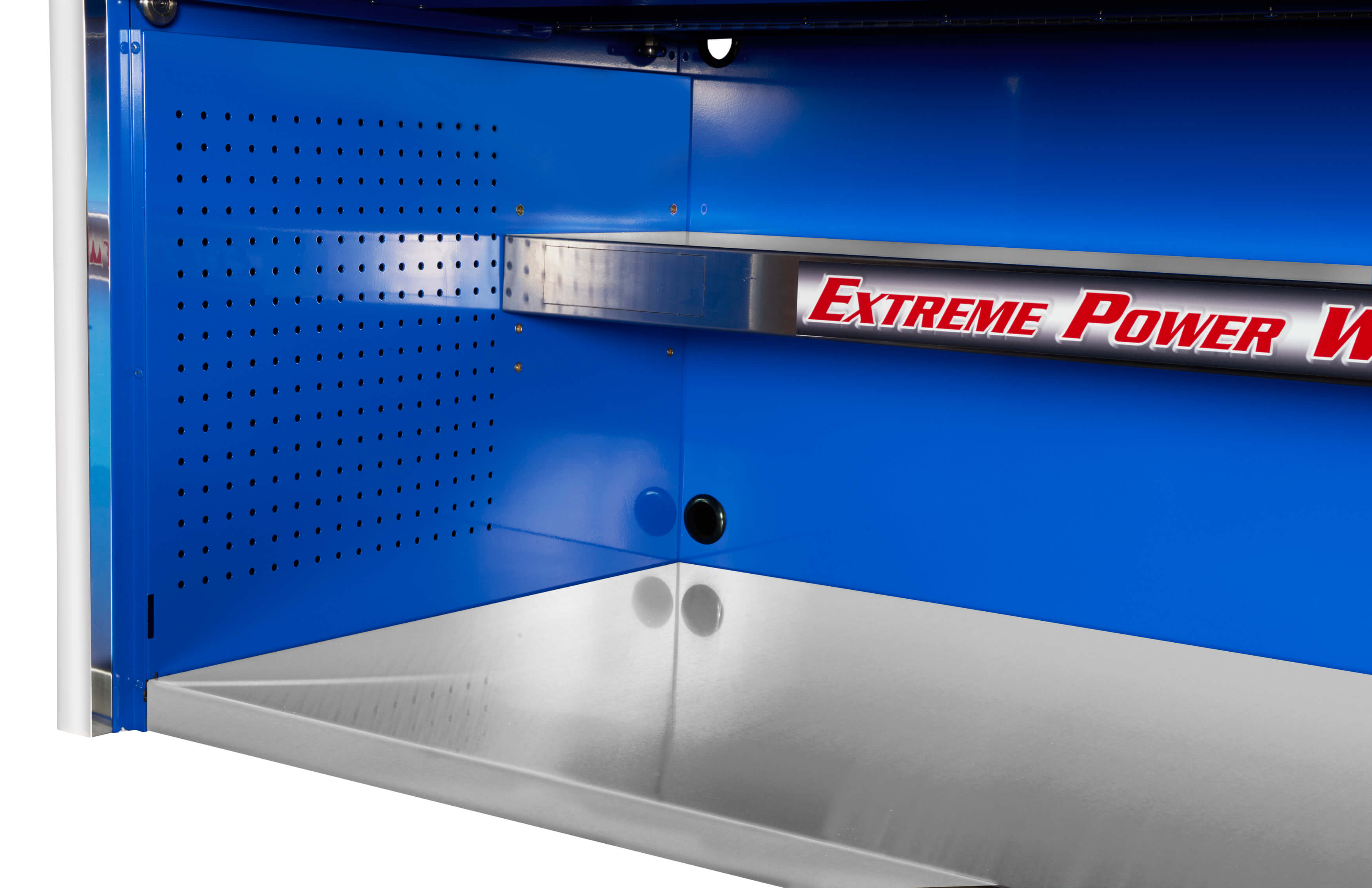 (image for) Extreme Tools® 55” Professional Power Workstation Hutch - Click Image to Close