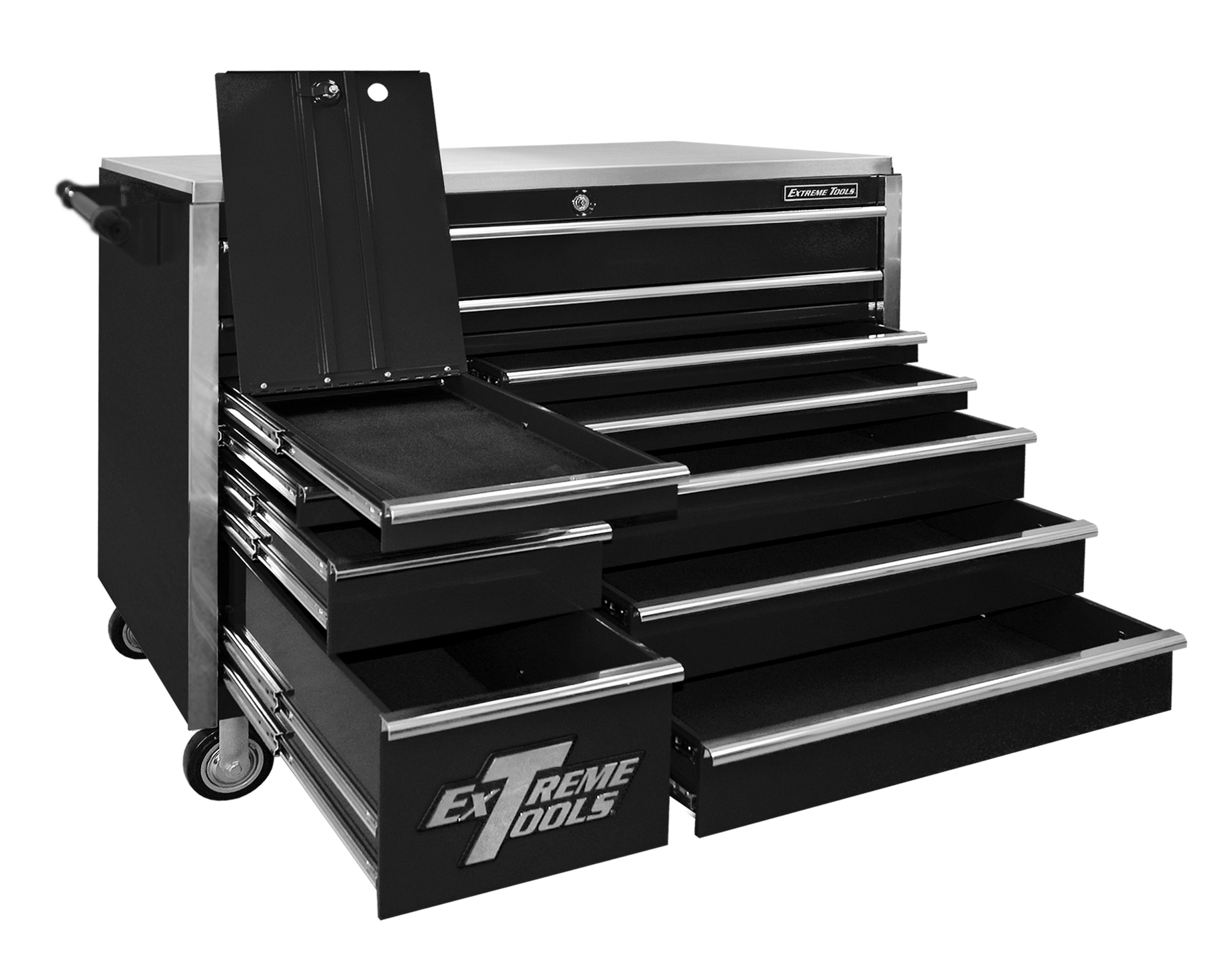 (image for) Extreme Tools® 55” 11 Drawer Professional Roller Cabinet - Click Image to Close