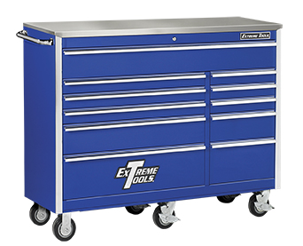 (image for) Extreme Tools® 56" 11 Drawer Standard Roller Cabinet - Click Image to Close