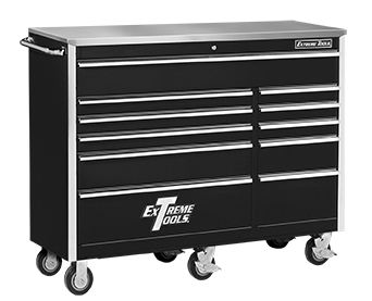 Extreme Tools® 56" 11 Drawer Standard Roller Cabinet