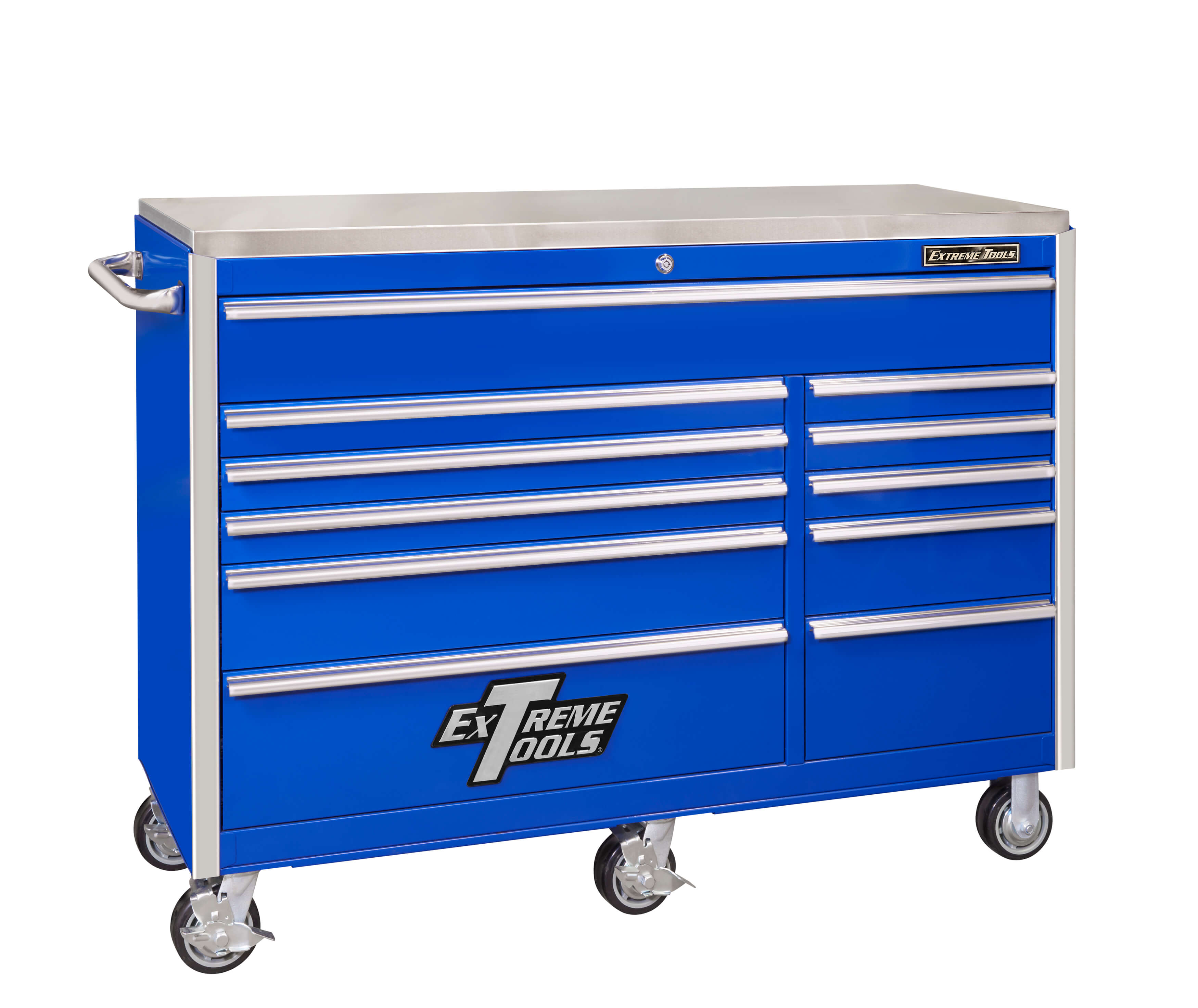 Extreme Tools® 56" 11 Drawer Standard Roller Cabinet