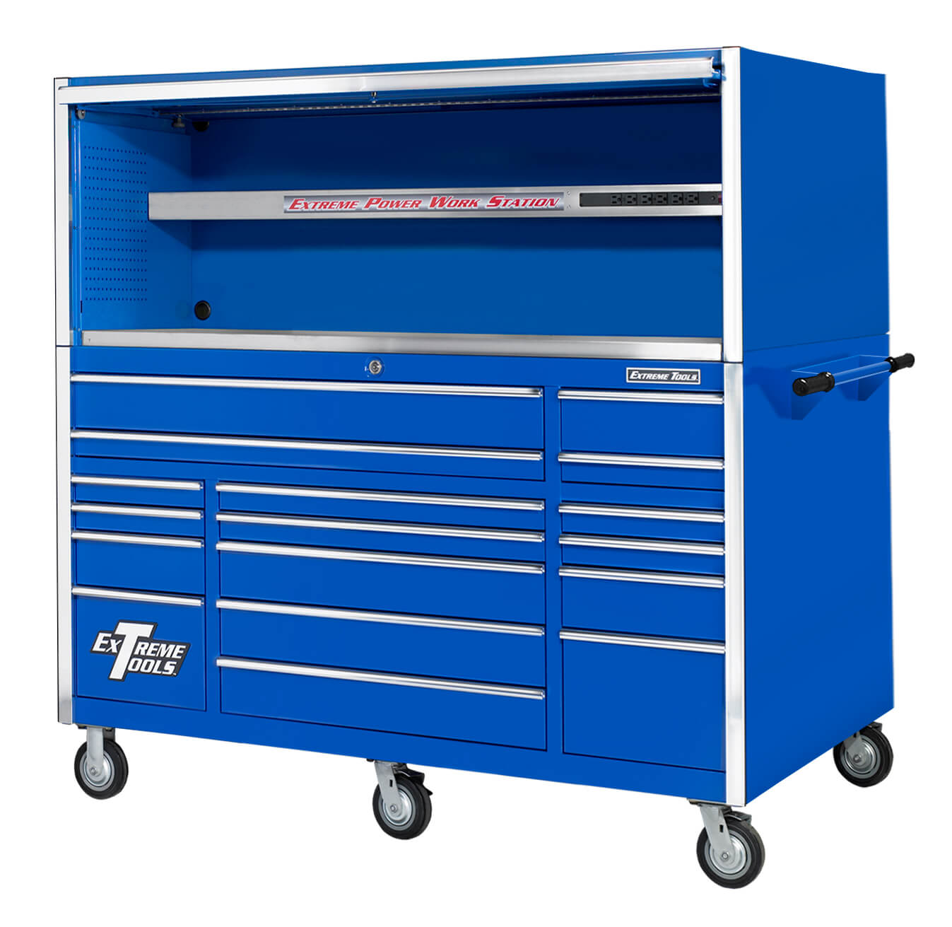 Extreme Tools® 72" Professional Power Workstation Hutch