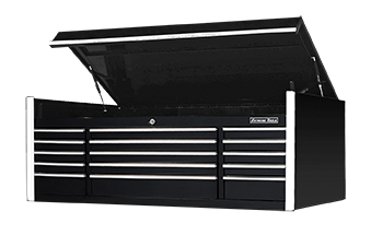 (image for) Extreme Tools® 72" 15 Drawer Triple Bank Professional Top Chest - Click Image to Close