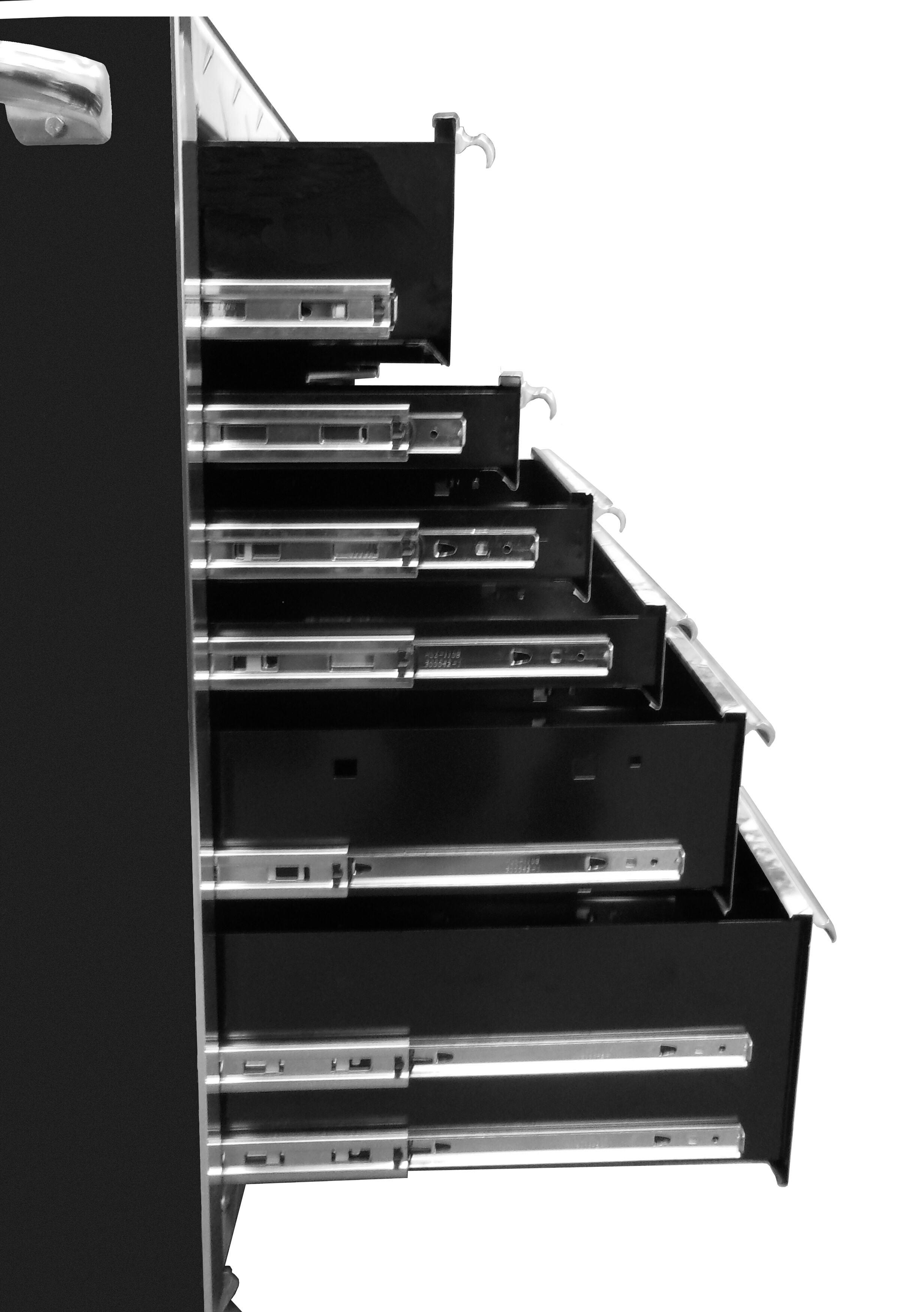 Extreme Tools® 72" 18 Drawer Standard Triple Bank Roller Cabinet