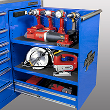 (image for) Extreme Tools ® 76" 12 Drawer Professional Roller Cabinet - Click Image to Close