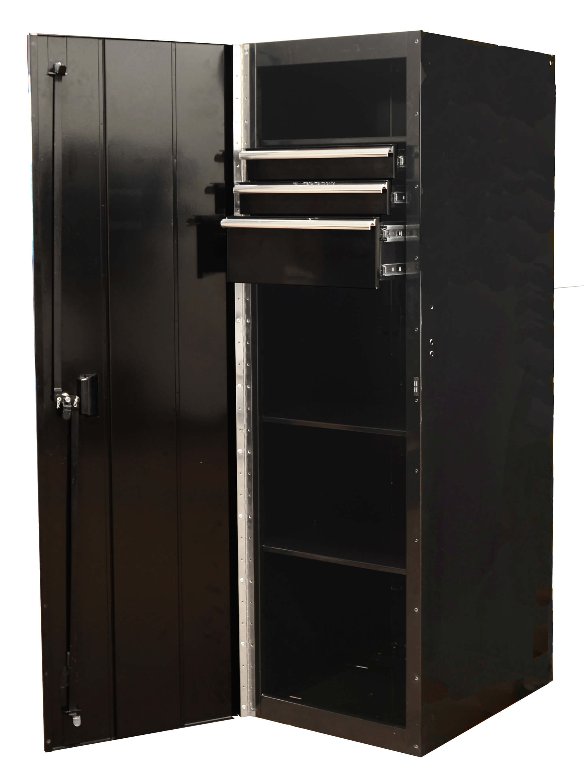 Extreme Tools 19 inch 3-Drawer and 3-Shelf Side Locker