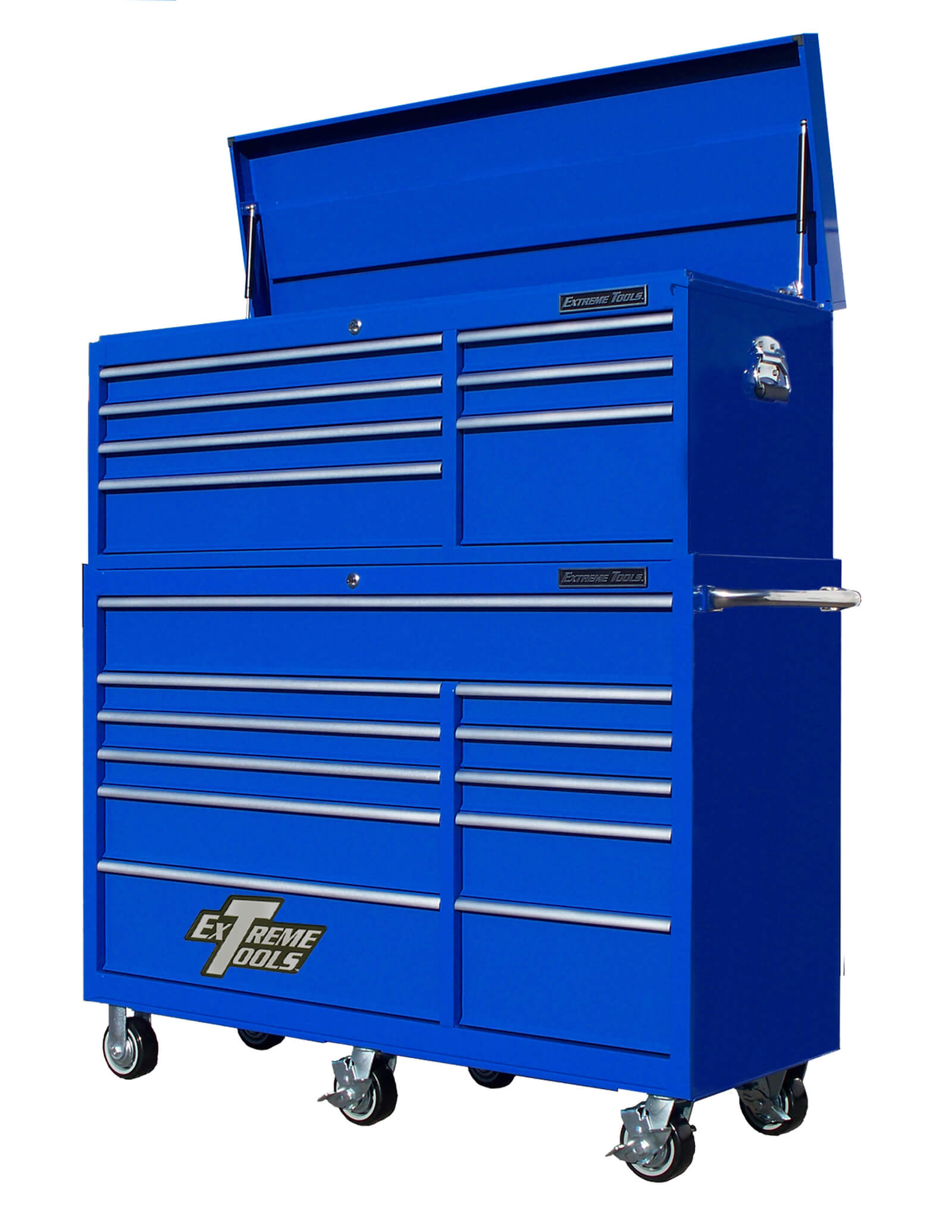 Extreme Tools® 56 inch 18 Drawer Classic Roller Cabinet Combo