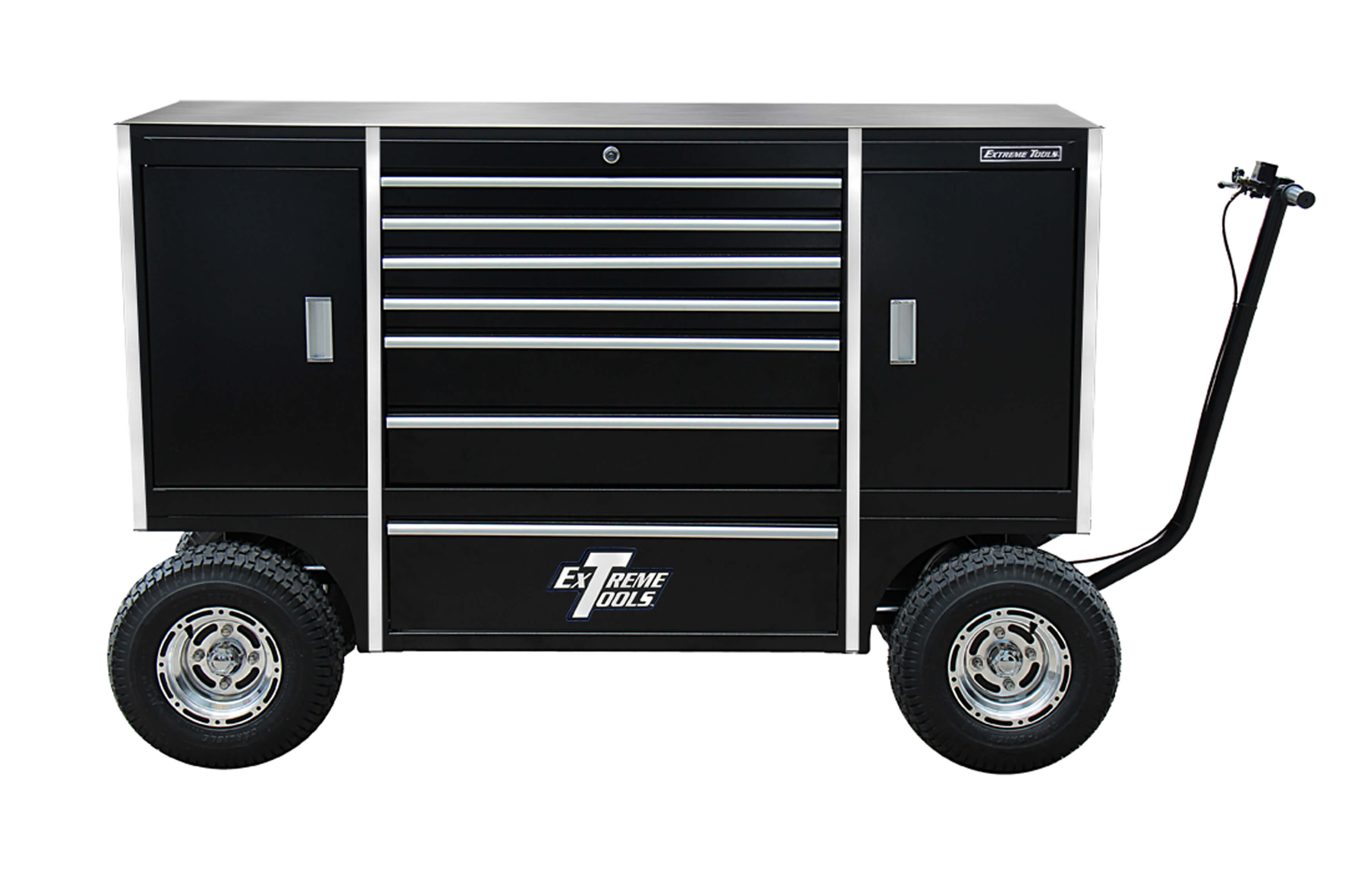 (image for) Extreme Tools® 70" 7 Drawer / 2 Compartment Pit Box - Click Image to Close