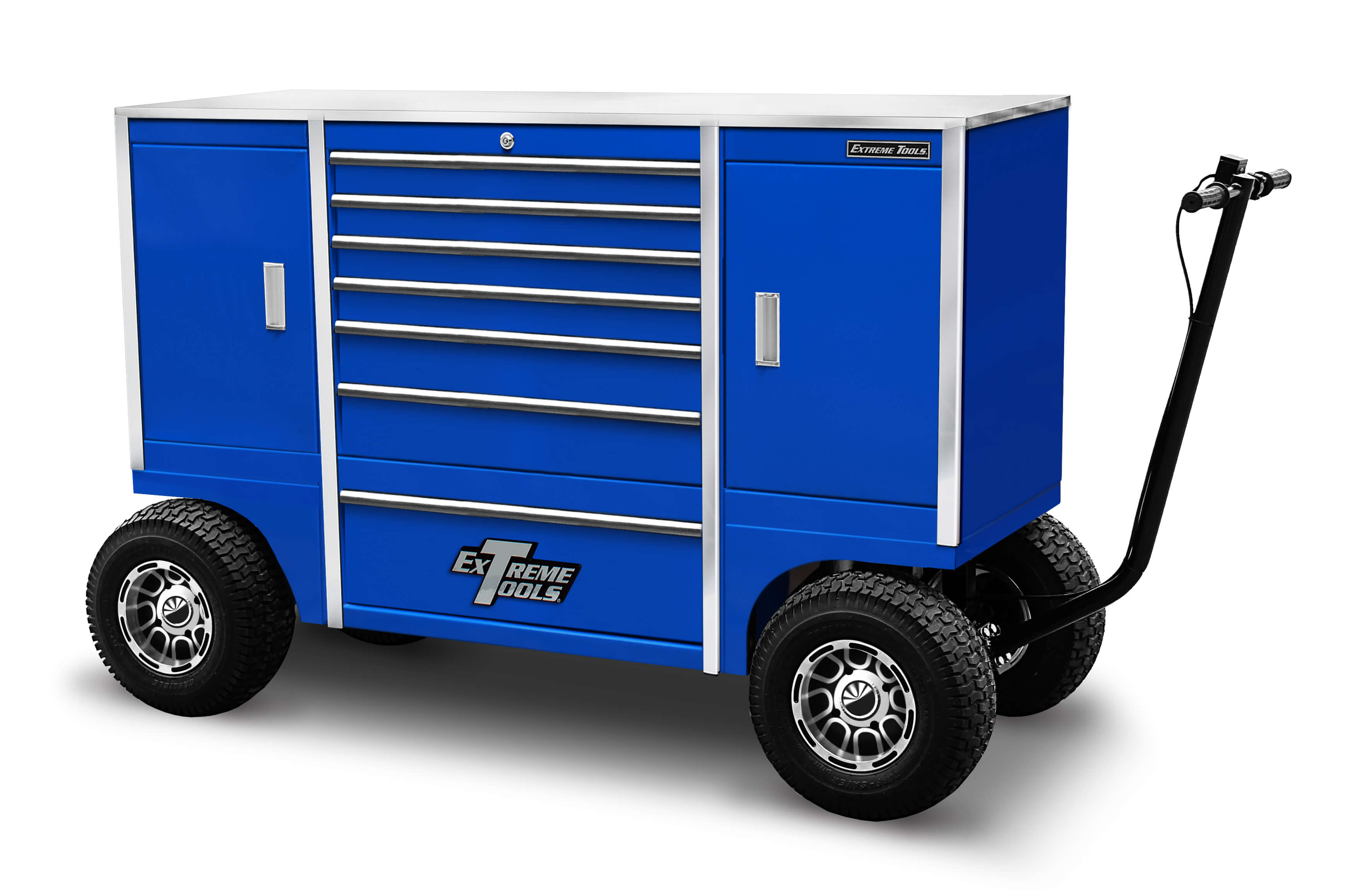 (image for) Extreme Tools® 70" 7 Drawer / 2 Compartment Pit Box - Click Image to Close