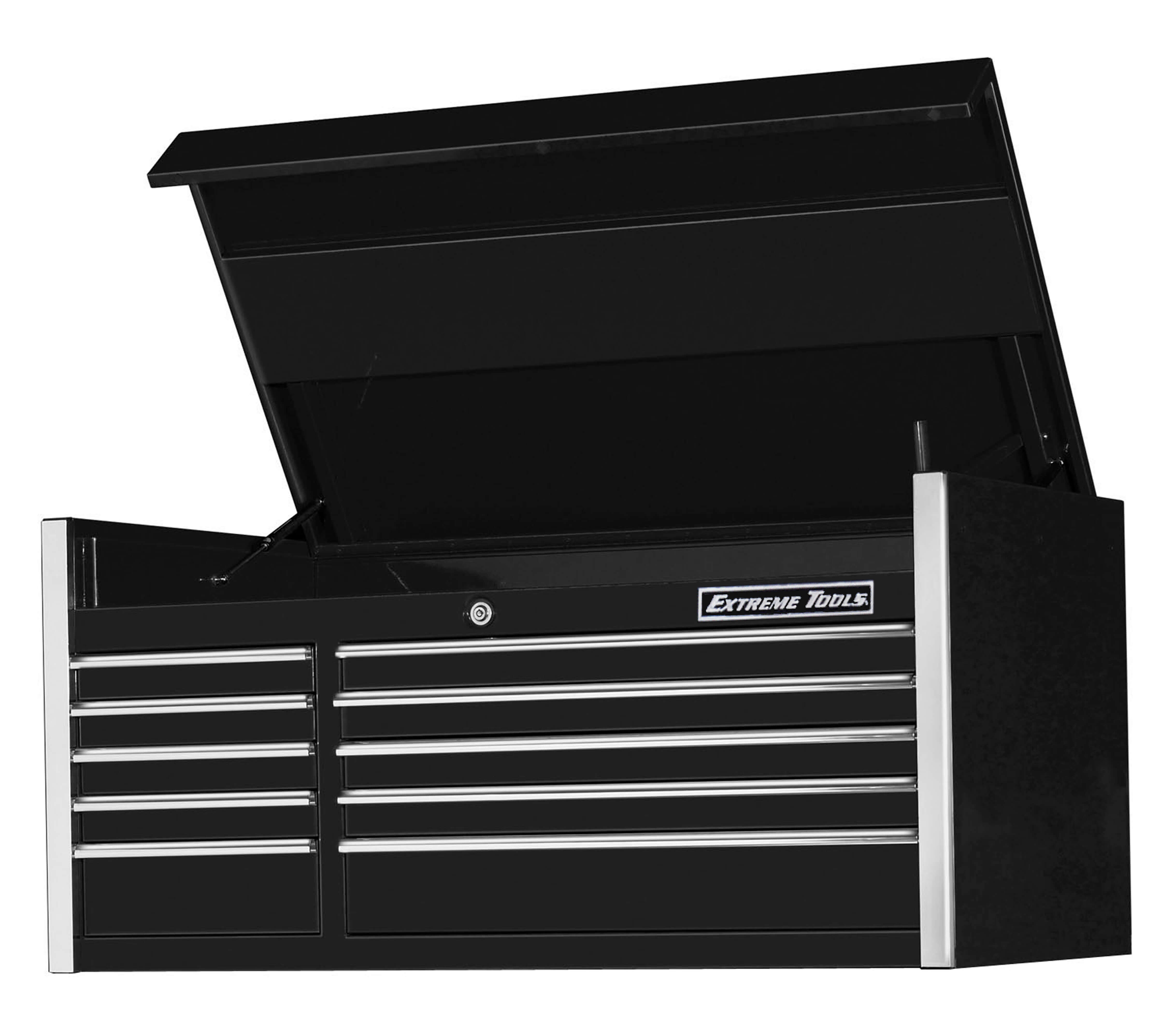 EXTREME TOOLS® 72 inch 15 DRAWER TRIPLE BANK PROFESSIONAL TOP CHEST