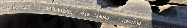 36" John Deere 9RX USED 1